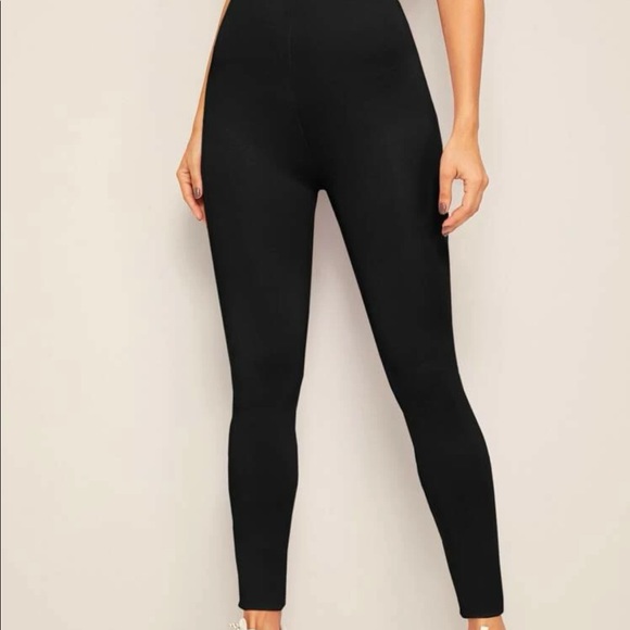 High waist leggings  Black - Picture 2 of 3